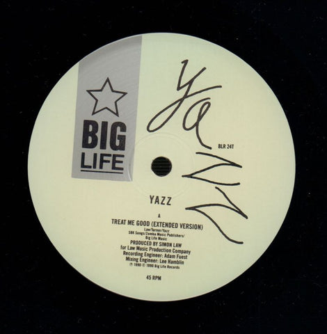 Treat Me Good-Big Life-12" Vinyl-Ex/Ex