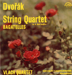 DvorakString Quartet-Vlach Quartet-Supraphon-Vinyl LP-VG/Ex