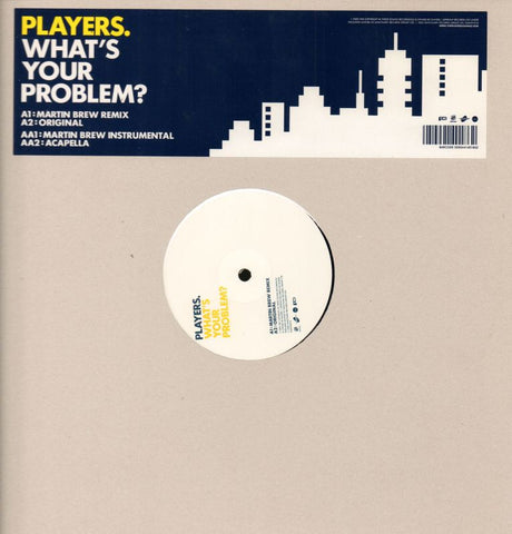 Players-What's Your Problem-Sanctuary-12" Vinyl-M/M