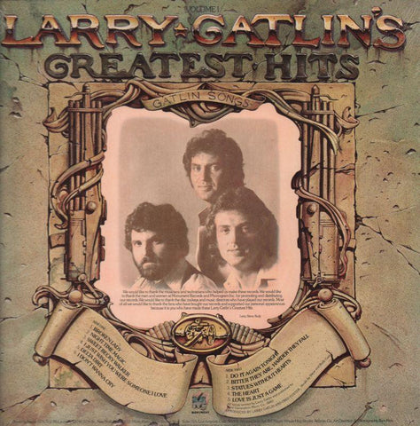 Larry Gatlin-Greatest Hits-Mounment-Vinyl LP