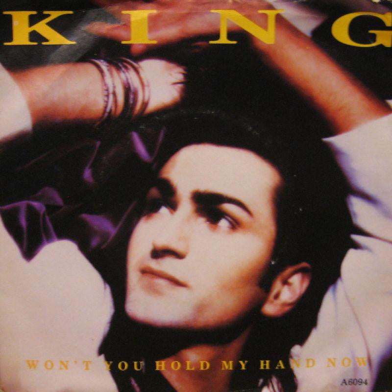 King-Won't Hold My Hand-CBS-7" Vinyl P/S