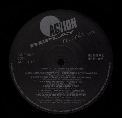 Reggae Replay-Action Replay-Vinyl LP-Ex/Ex+