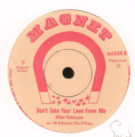 Don't Take Your Love From Me / Version-Magnet-7" Vinyl