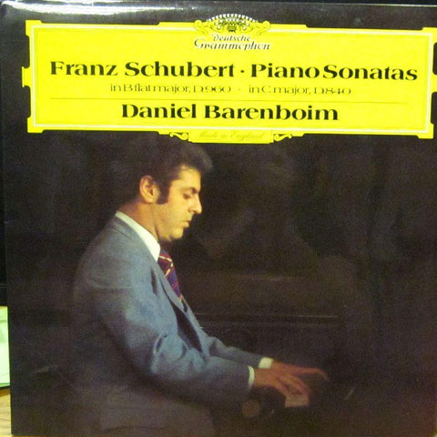 Schubert-Piano Sonatas-Deutsche Grammophon-Vinyl LP