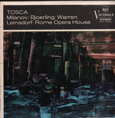 Puccini-Tosca: Milanov/Leinsdorf-RCA-Vinyl LP