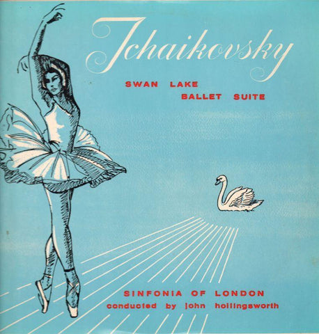 Tchaikovsky-Swan Lake Hollingsworth/Sinfonia Of London-World Record Club-Vinyl LP