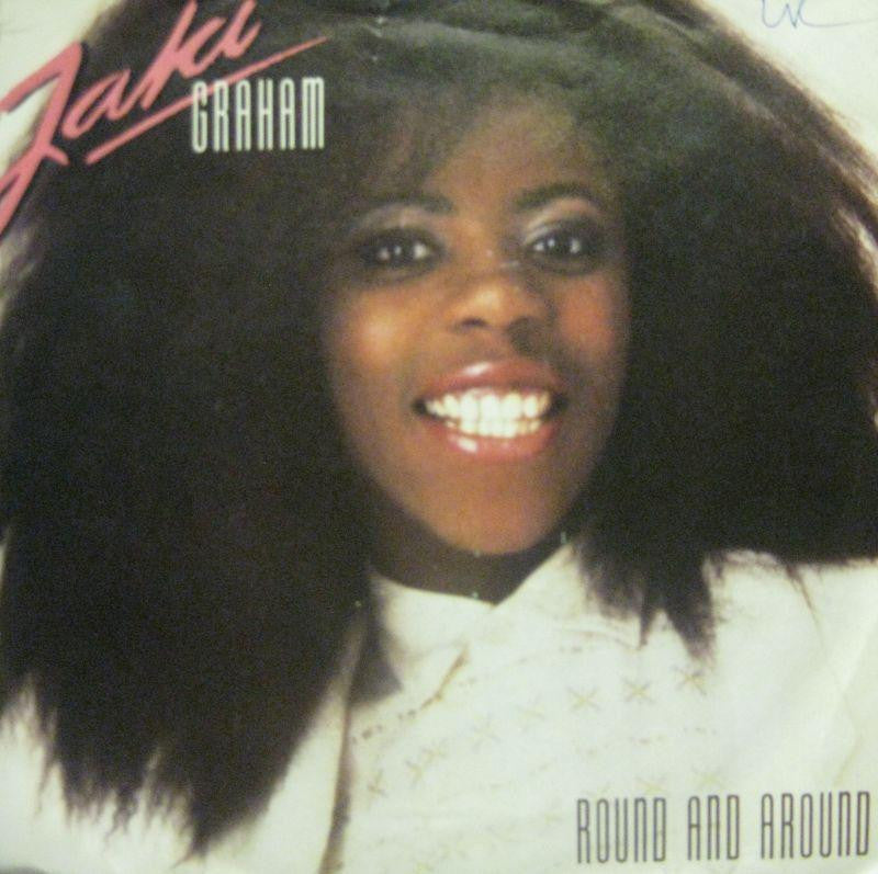 Jaki Graham-Round And Round-EMI-7" Vinyl