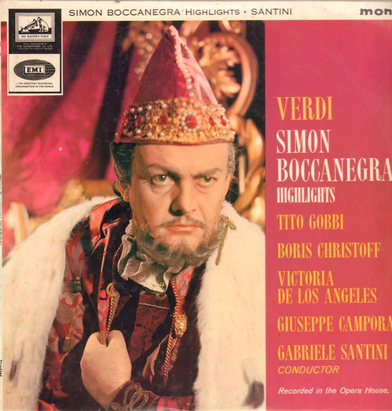 Verdi-Simon Boccanegra-HMV-Vinyl LP