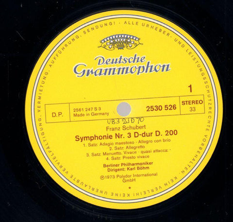 Symphonien Nr.3-Deutsche Grammophon-Vinyl LP-VG/NM