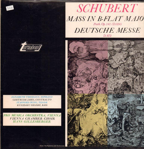 Schubert-Mass In B Flat-Turnabout-Vinyl LP