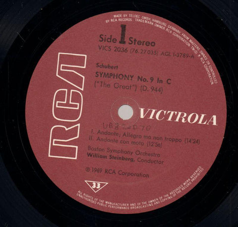 Symphony No.9-RCA-Vinyl LP-Ex/Ex