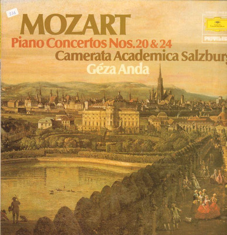 Mozart-Piano Concertos No.20-Deutsche Grammophon-Vinyl LP