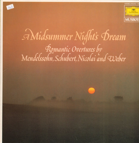 Mendelssohn/Schubert-A Midsummer Night's Dream-Deutsche Grammophon-Vinyl LP