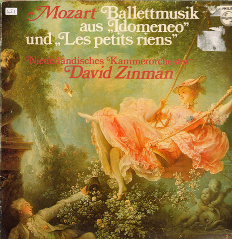 Mozart-Ballettmusik-Philips-Vinyl LP