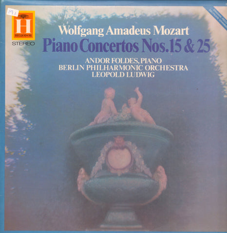 Mozart-Piano Concertos No.15 & 25-Heliodor-Vinyl LP