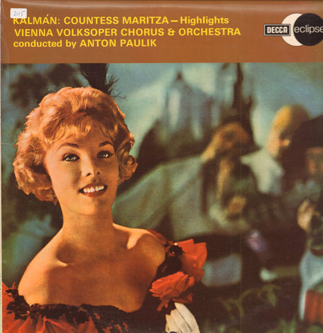 Kalman-Countess Maritza-Decca-Vinyl LP