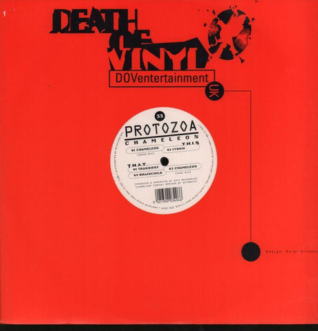 Protozoa-Chameleon-Death Of Vinyl-12" Vinyl-Ex/Ex