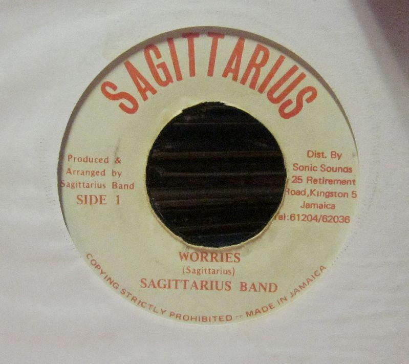 Sagittarius Band-Worries-Sagittarius Records-7" Vinyl