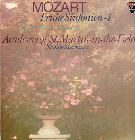 Mozart-Fruhe Sinfonien-Philips-Vinyl LP