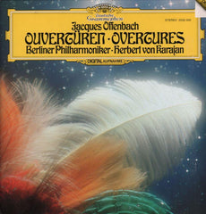 Offenbach-Overtures Karajan Berlin Philharmonic-Deutsche Grammophon-Vinyl LP