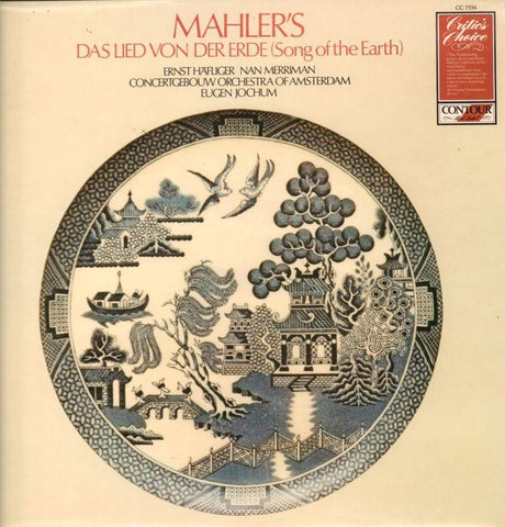 Mahler-Das Lied Von Der Erde Hafliger/Merriman-Contour-Vinyl LP