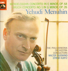 Menuhin-Concerto in E Minor Mendelssohn/Bruch-EMI-Vinyl LP