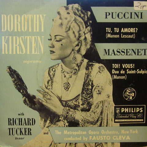 Puccini/Massenet-Tu, Tu Amore?/Toi! Vous!-Philips-7" Vinyl P/S