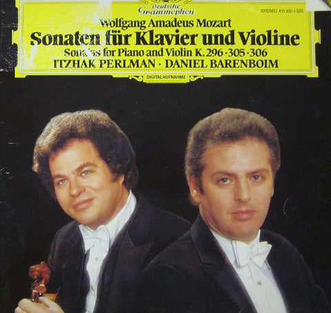 Mozart-Sonaten Fur Klavier und Violine-Deutsche Grammophon-Vinyl LP