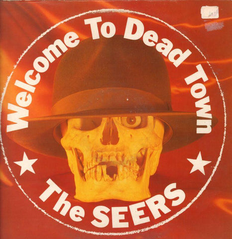 The Seers-Welcome To Dead Town-Cherry Red-12" Vinyl P/S-VG/VG+