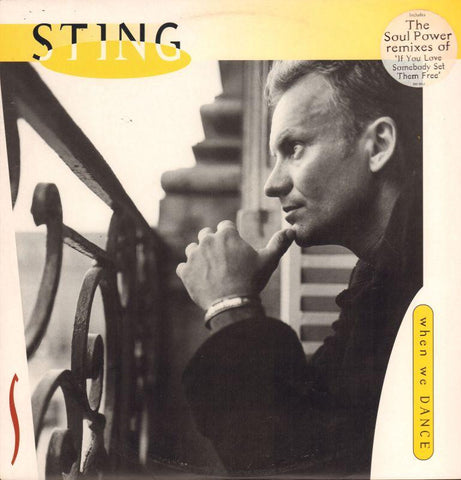 Sting-When We Dance-A&M-12" Vinyl P/S-Ex/Ex