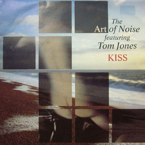 The Art of Noise Ft Tom Jones-Kiss-China-7" Vinyl