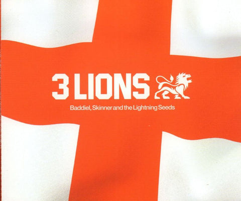 The Lightning Seeds-Three Lions-Epic-CD Single-New