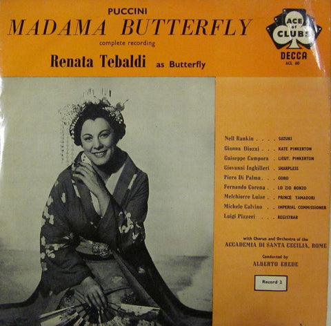 Puccini-Madama Butterfly-Ace Of Clubs-Vinyl LP