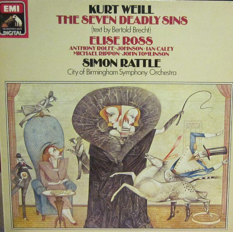 Weill-The Seven Deadly Sins-HMV-Vinyl LP