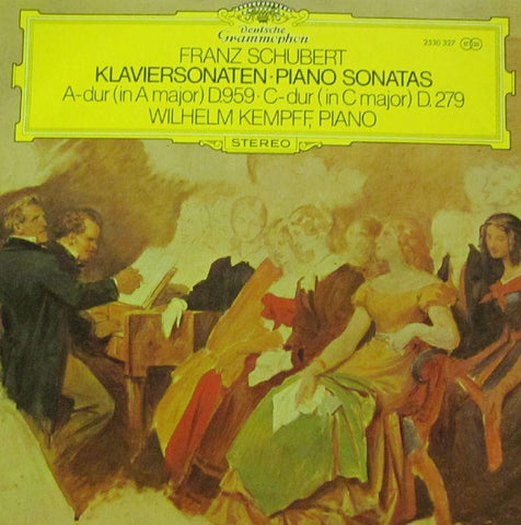 Schubert-Klaviersonaten -Deutsche Grammophon-Vinyl LP