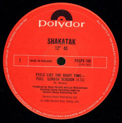 Feels Like The Right Time-Polydor-12" Vinyl-VG/VG