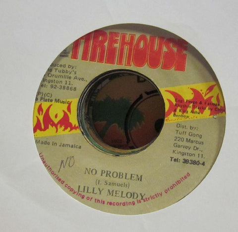 Lilly Melody-No Problem-Firehouse-7" Vinyl