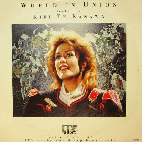 Kiri Te Kanawa-World In Union-Columbia-7" Vinyl