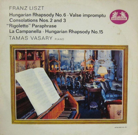 Liszt-Hungarian Rhapsody-Helidor-Vinyl LP