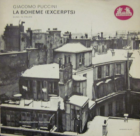 Puccini-La Boheme-Helidor-Vinyl LP