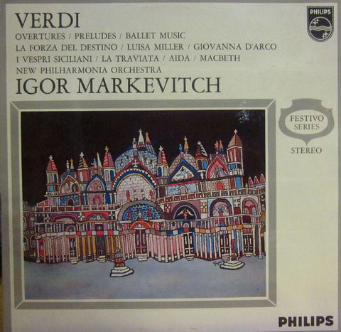 Verdi-Overtures/Preludes/Ballet Music-Philips-Vinyl LP