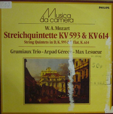 Mozart-Streitchquintette -Philips-Vinyl LP