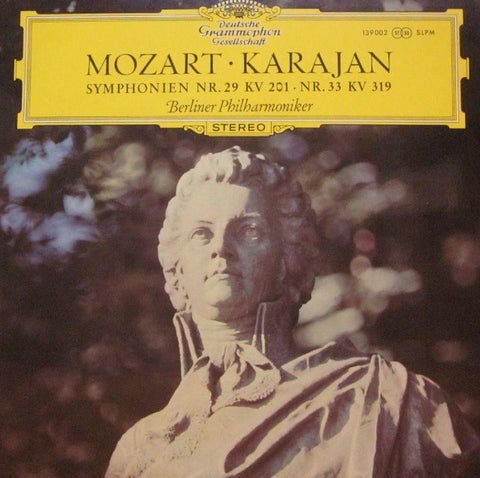 Mozart-Symphonien Nr.29 & 33-Deutsche Grammophon-Vinyl LP