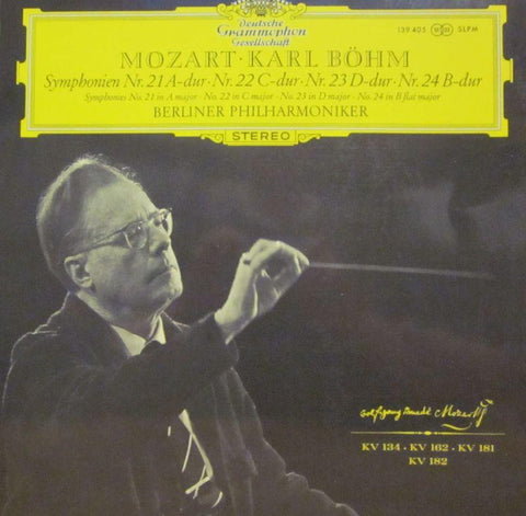 Mozart-Symphonien Nr.21-24-Deutsche Grammophon-Vinyl LP