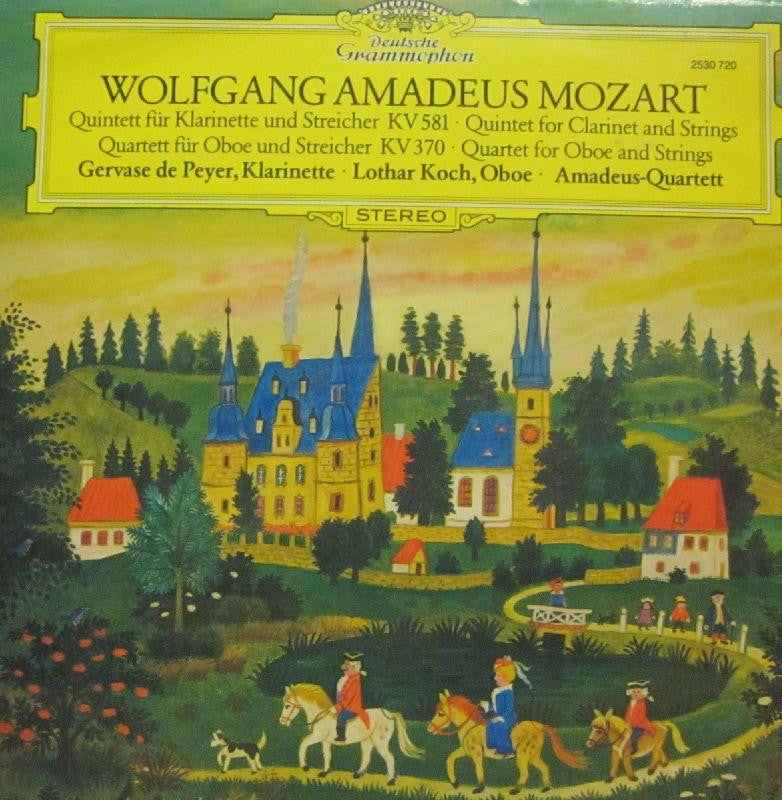 Mozart-Quintett Fur Klarinette Und Streicher-Deutsche Grammophon-Vinyl LP