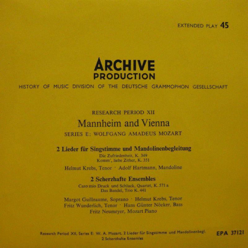 Mozart-Mannheim And Vienna-Archive-7" Vinyl