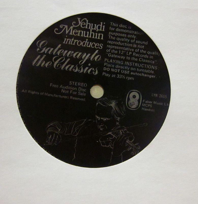 Menuhin-Introduces Gateway To The The Classics-World Record Club-7" Vinyl