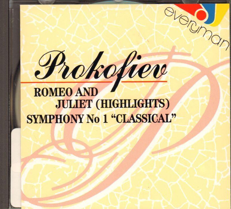 Prokofiev-Romeo And Juliet-CD Album