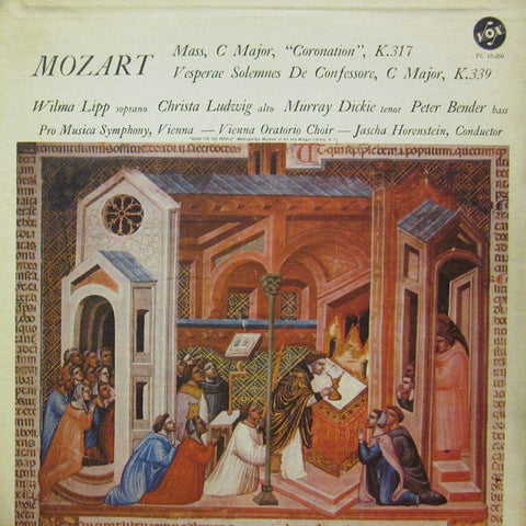 Mozart-Mass, Vesperae, De Confessore-VoX-Vinyl LP