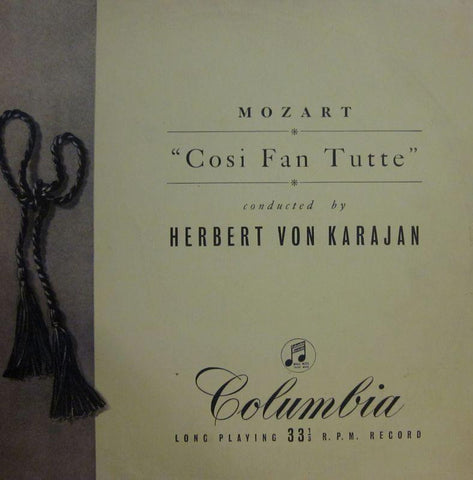 Mozart-Cosi Fan Tutte-Columbia-Vinyl LP